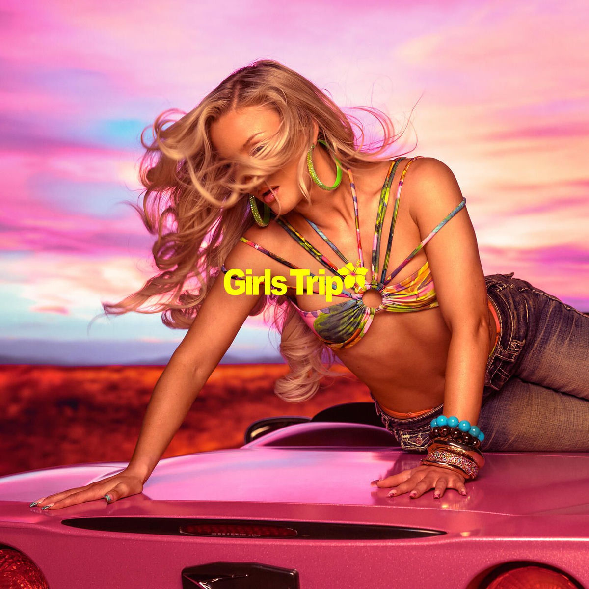 Zara Larsson - Midnight Sun: Girls Trip (Crystal Golden Yellow & Fuchsia Vinyl)