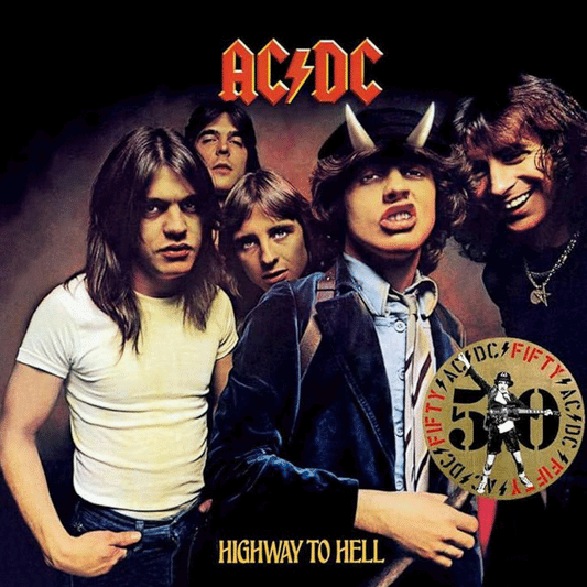 AC/DC - Highway to Hell (50th Anniversary, Hellfire Color Vinyl)