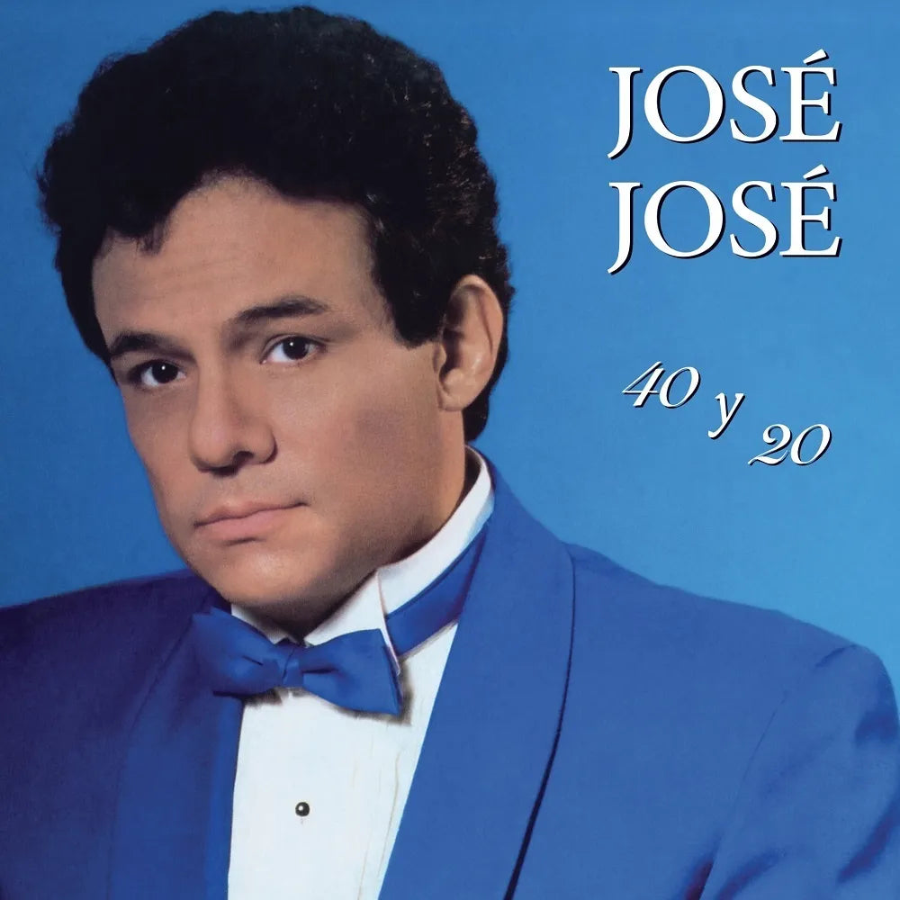 Jose Jose - 40 y 20 (Blue vinyl)