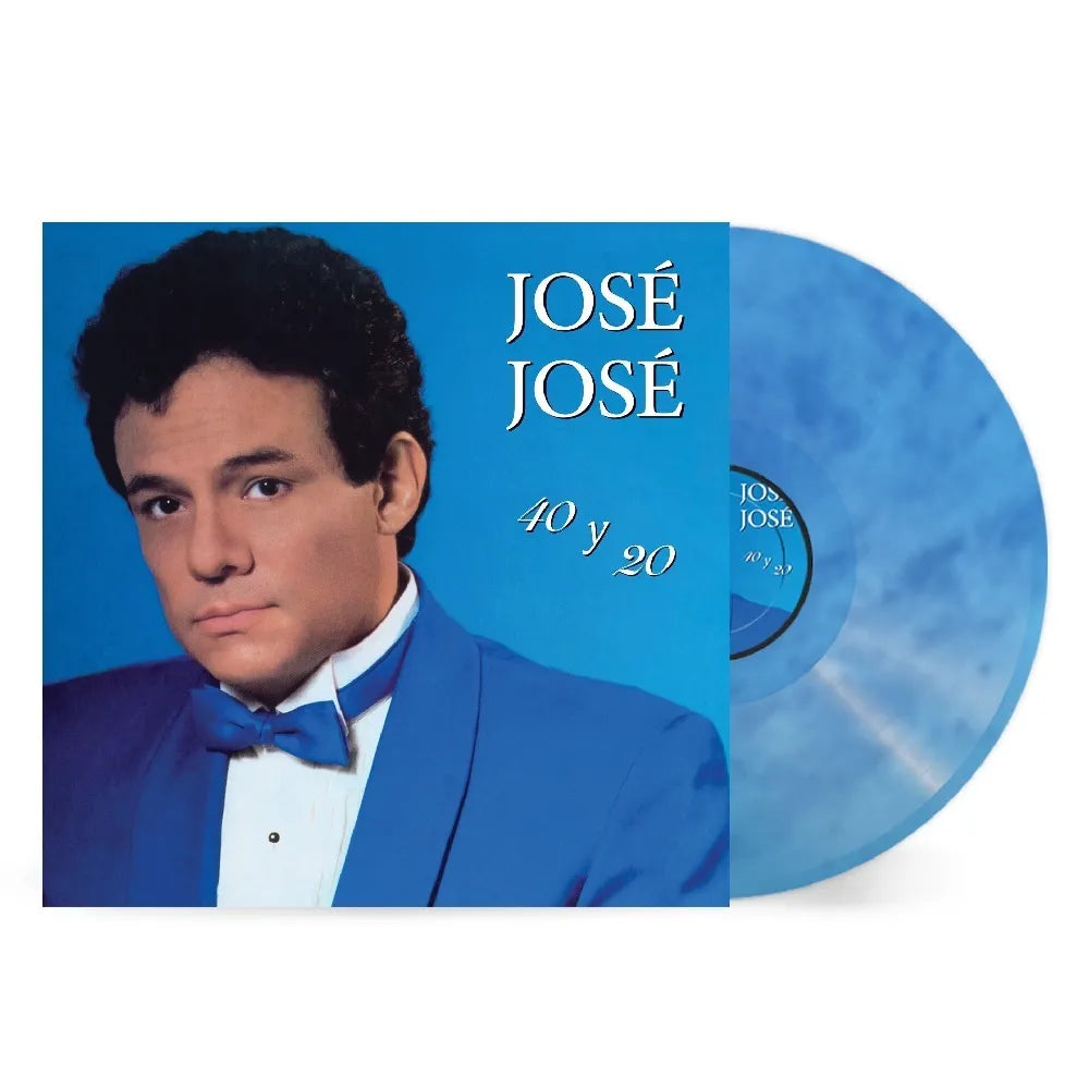 Jose Jose - 40 y 20 (Blue vinyl)
