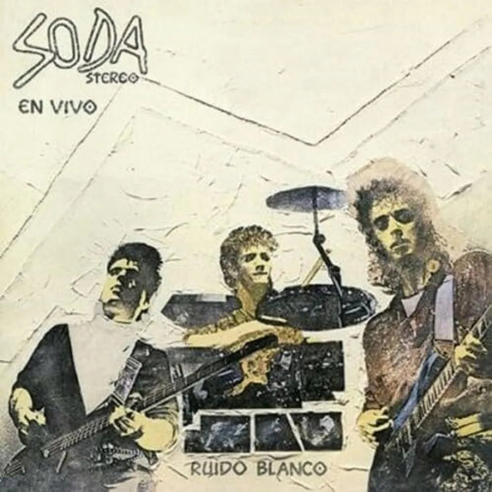 Soda Stereo - Ruido Blanco (Clear Vinyl)