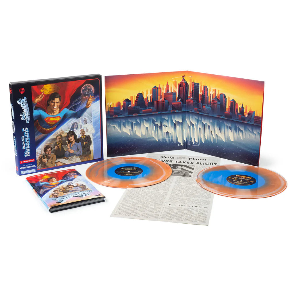 John Williams - Superman The Movie (Metropolis Swirl Vinyl Boxset)