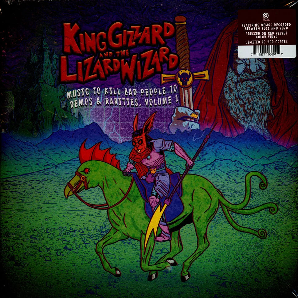 King Gizzard & The Lizard Wizard - Music To Kill Bad People To Vol. 1 (Red Velvet Vinyl)