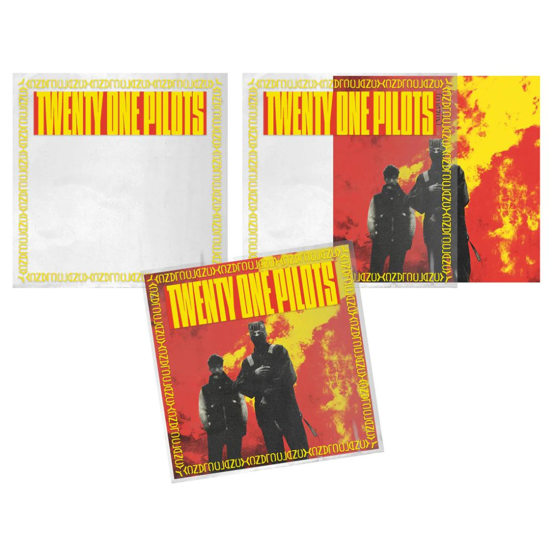 Twenty One Pilots - Clancy (Clear with Opaque Red Splatter Vinyl, limited indie-retail exclusive) + Listening Party Sleeve