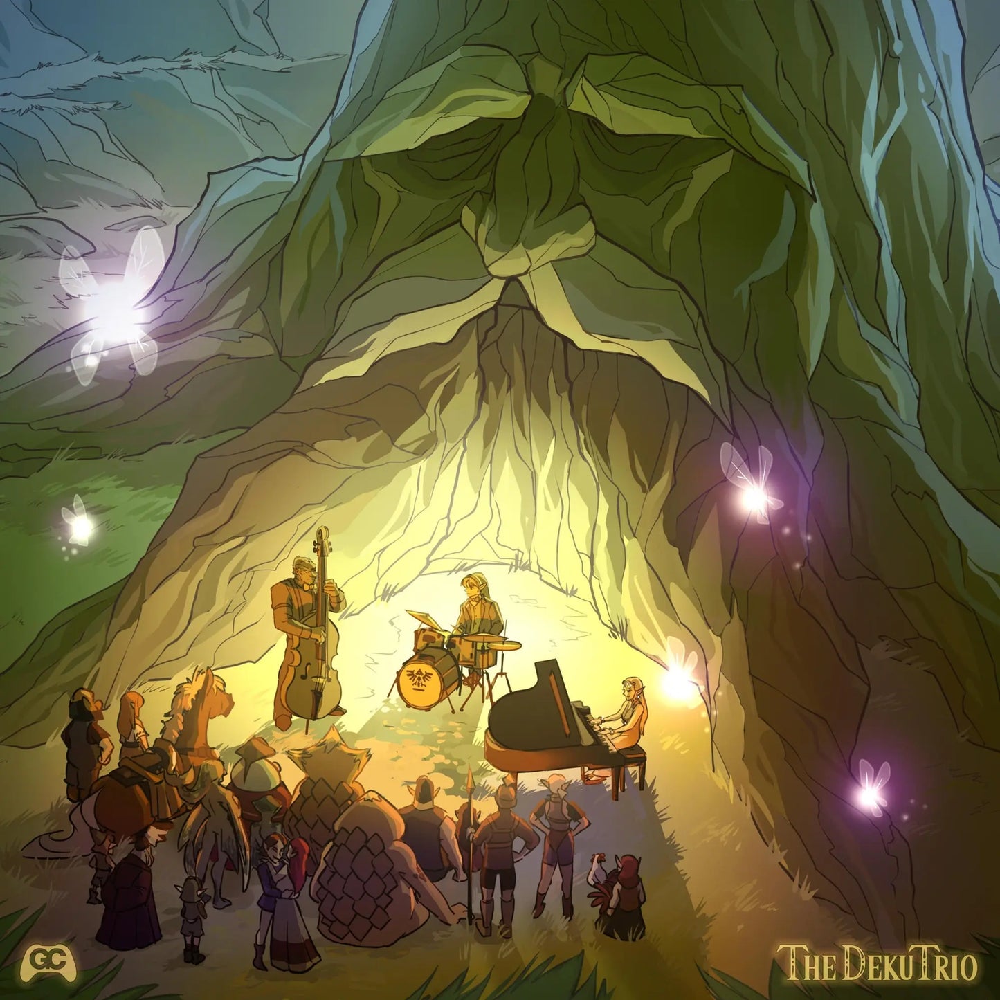 The Deku Trio - Zelda and Jazz (Green Marbled Vinyl)