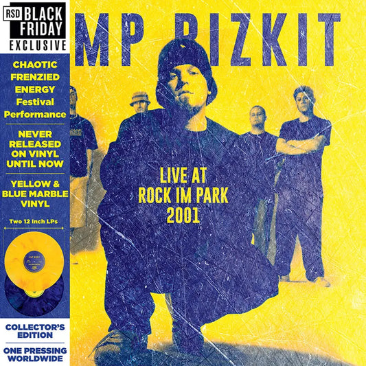 Limp Bizkit - Rock In The Park 2001 (Marble Blue/Yellow Vinyl) [RSD BF2023]