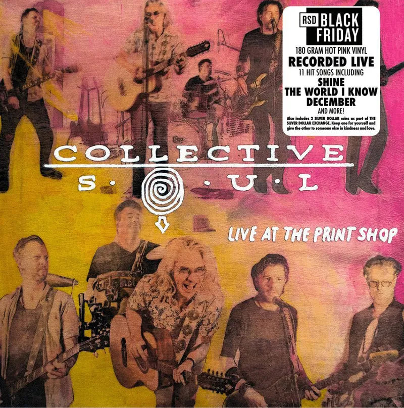 Collective Soul - Live At The Print Shop (Pink Vinyl) [RSD BF 2023]