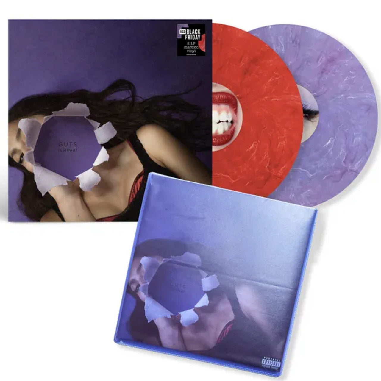 Olivia Rodrigo - Guts Spilled (Red & Purple Marble Vinyl) (RSD Black Friday 2024)
