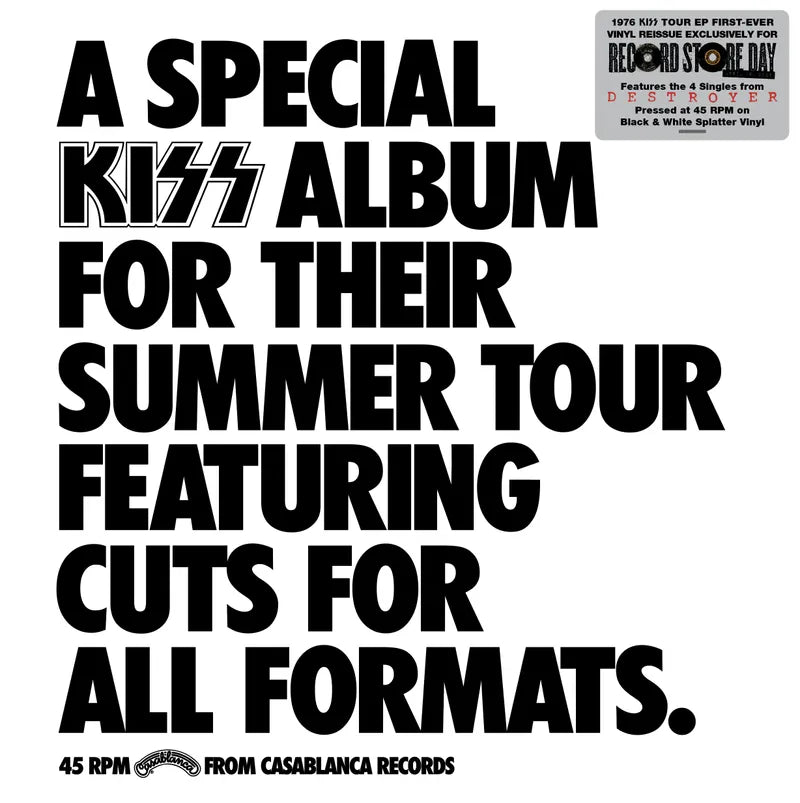 Kiss - A Special KISS Tour Album (RSD 2026)