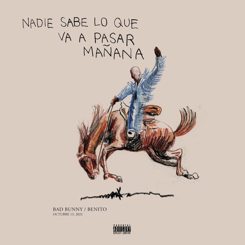 Bad Bunny - Nadie Sabe Lo Que Va a Pasar Mañana (Blue Vinyl)