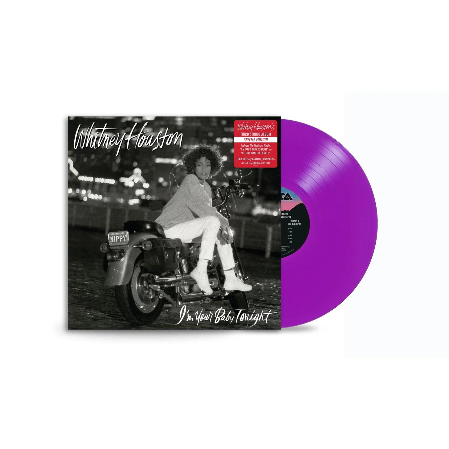 Whitney Houston - I'm Your Baby Tonight (Violet Vinyl)
