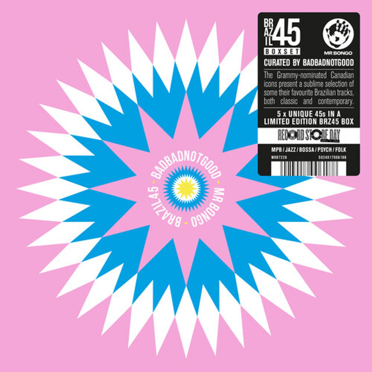 Badbadnotgood - Brazil 45 Vol. 6 Vinyl (7" Boxset) [Record Store Day 2025]