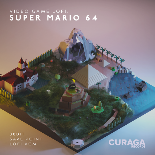 8bit & Save Point - Video Game LO-FI: Super Mario 64 (Clear Green Cassette)