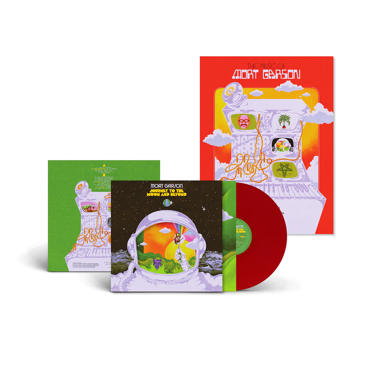 Mort Garson - Journey To The Moon And Beyond (Limited Mars Red Vinyl)