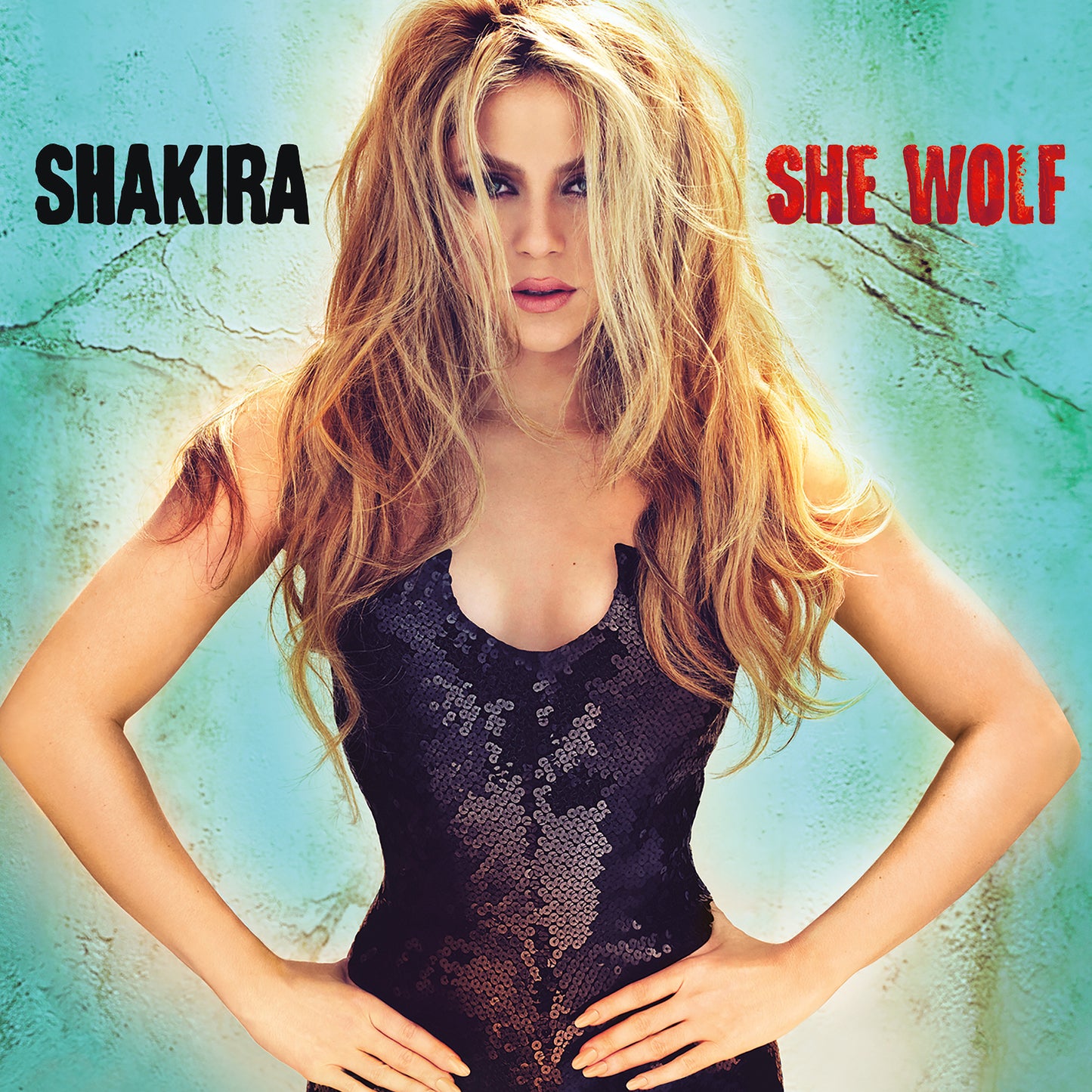 Shakira - She Wolf (Translucent Sea Glass Green with Turquoise Marbled Vinyl)