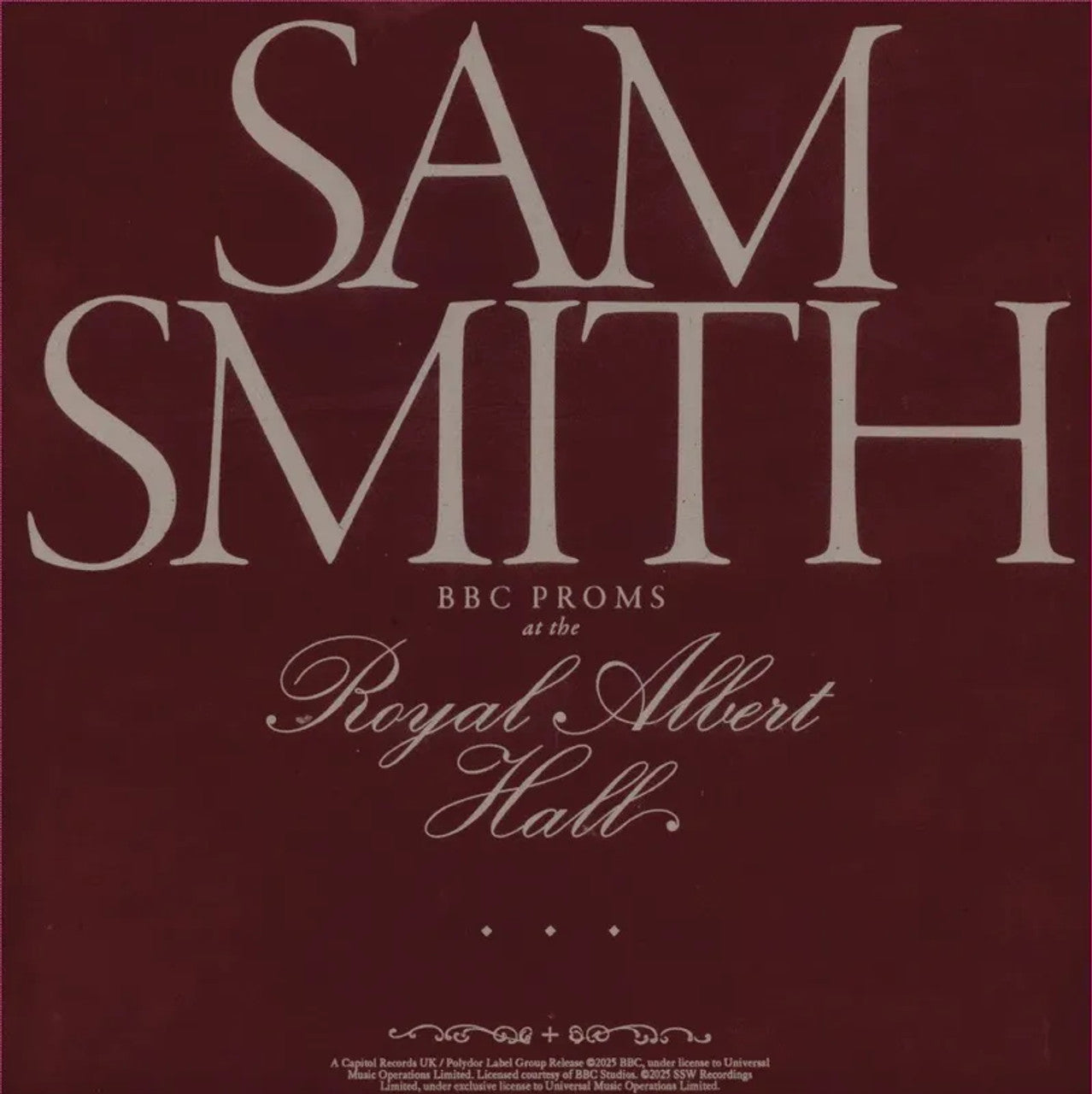 Sam Smith - BBC Proms At The Royal Albert Hall [Record Store Day 2025]