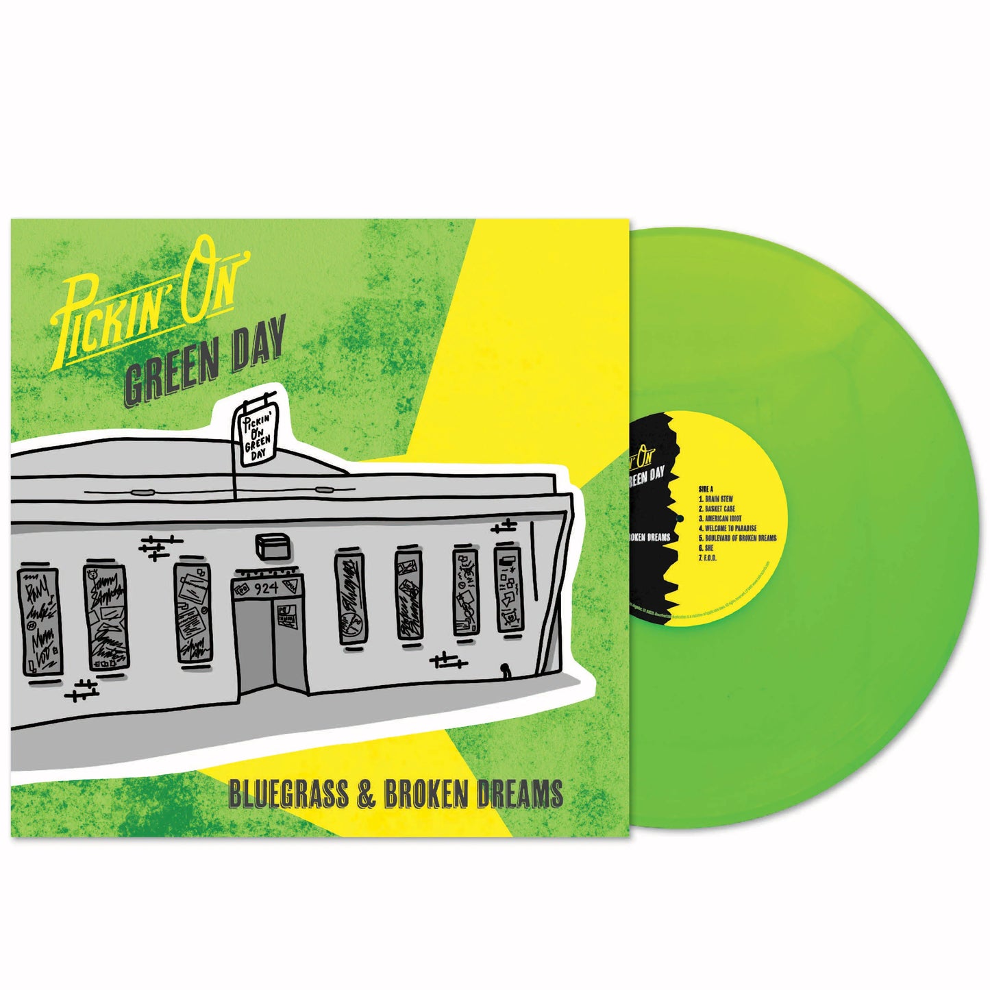 Pickin' On – Pickin' On Green Day: Bluegrass and Broken Dreams (Toxic Green Vinyl)