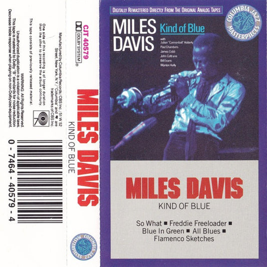 Miles Davis - Kind Of Blue [Cassette]