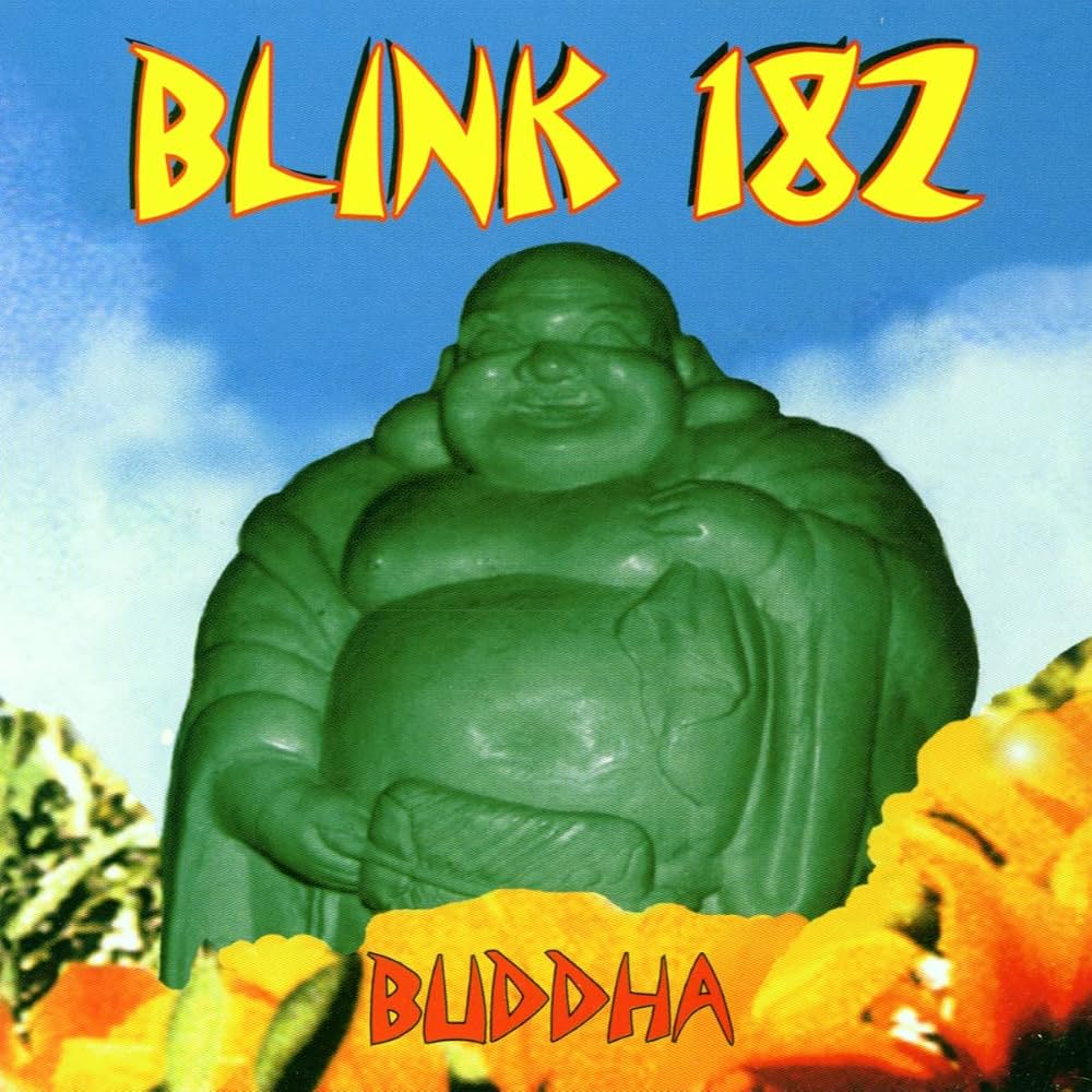 Blink-182 - Buddha (Blue, Red & Yellow Split Splatter Vinyl, Japanese import)
