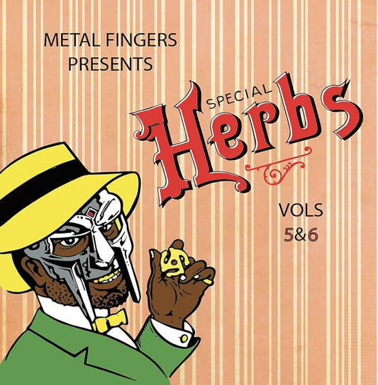 MF DOOM - Metal Fingers Presents: Special Herbs Vol. 5 & 6 (Red Shell Cassette)