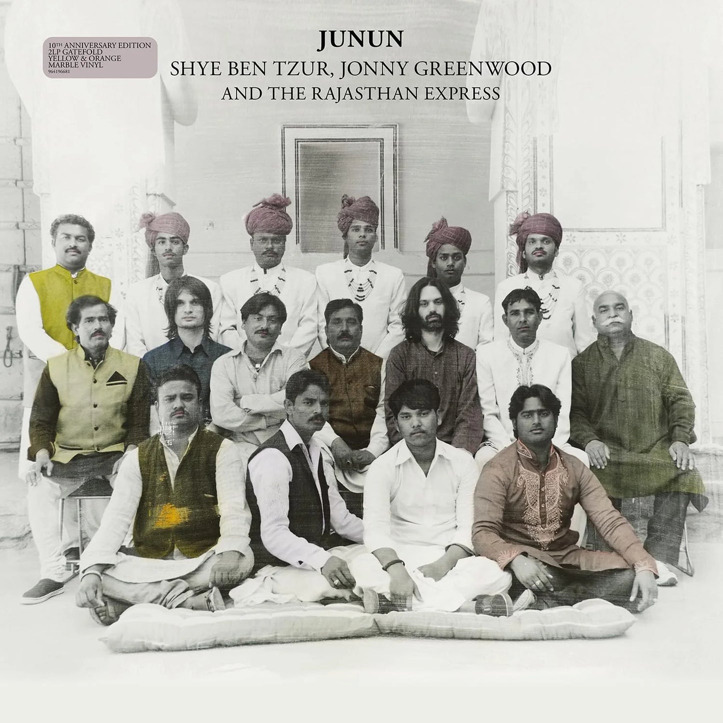 Shye Ben Tzur, Jonny Greenwood, Rajasthan Express - Junjun (Yellow & Orange Vinyl)