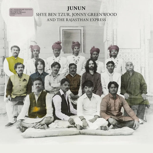 Shye Ben Tzur, Jonny Greenwood, Rajasthan Express - Junjun (Yellow & Orange Vinyl)