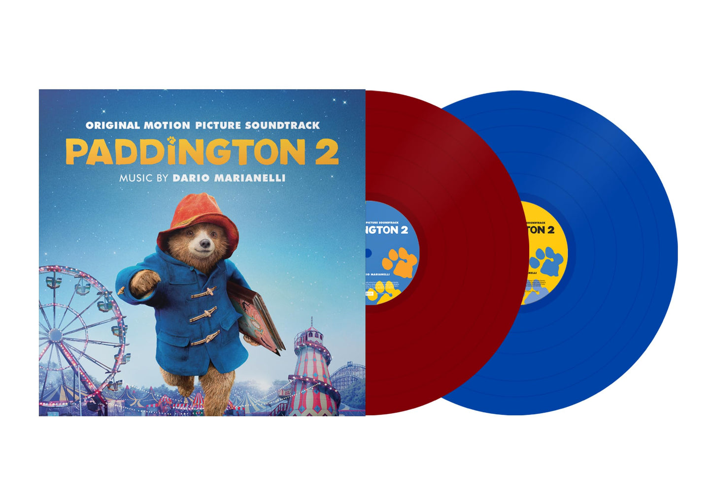 Dario Marianelli - Paddington 2 (Original Motion Picture Soundtrack) (Ruby & Cobalt Vinyl)