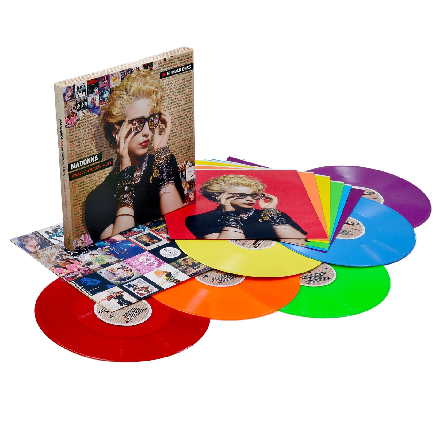 Madonna - Finally Enough Love 50 Number Ones (Rainbow Edition Boxset)