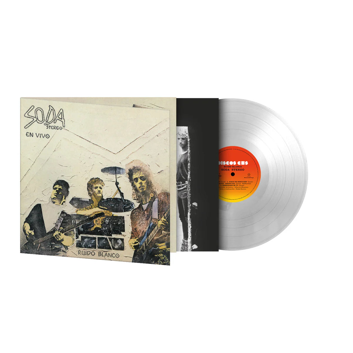 Soda Stereo - Ruido Blanco: En Vivo (Clear Vinyl)