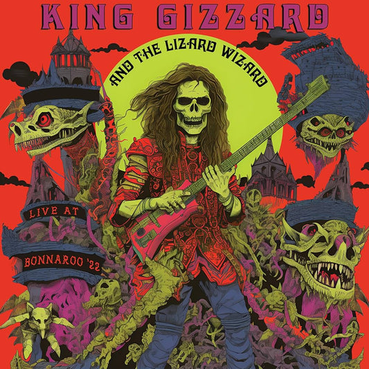 King Gizzard & The Lizard Wizard - Live At Bonnaroo 22 (Red/Green Colored Vinyl)
