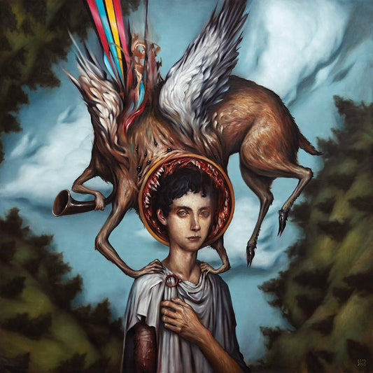 Circa Survive - Blue Sky Noise (Blue & Yellow Swirl)
