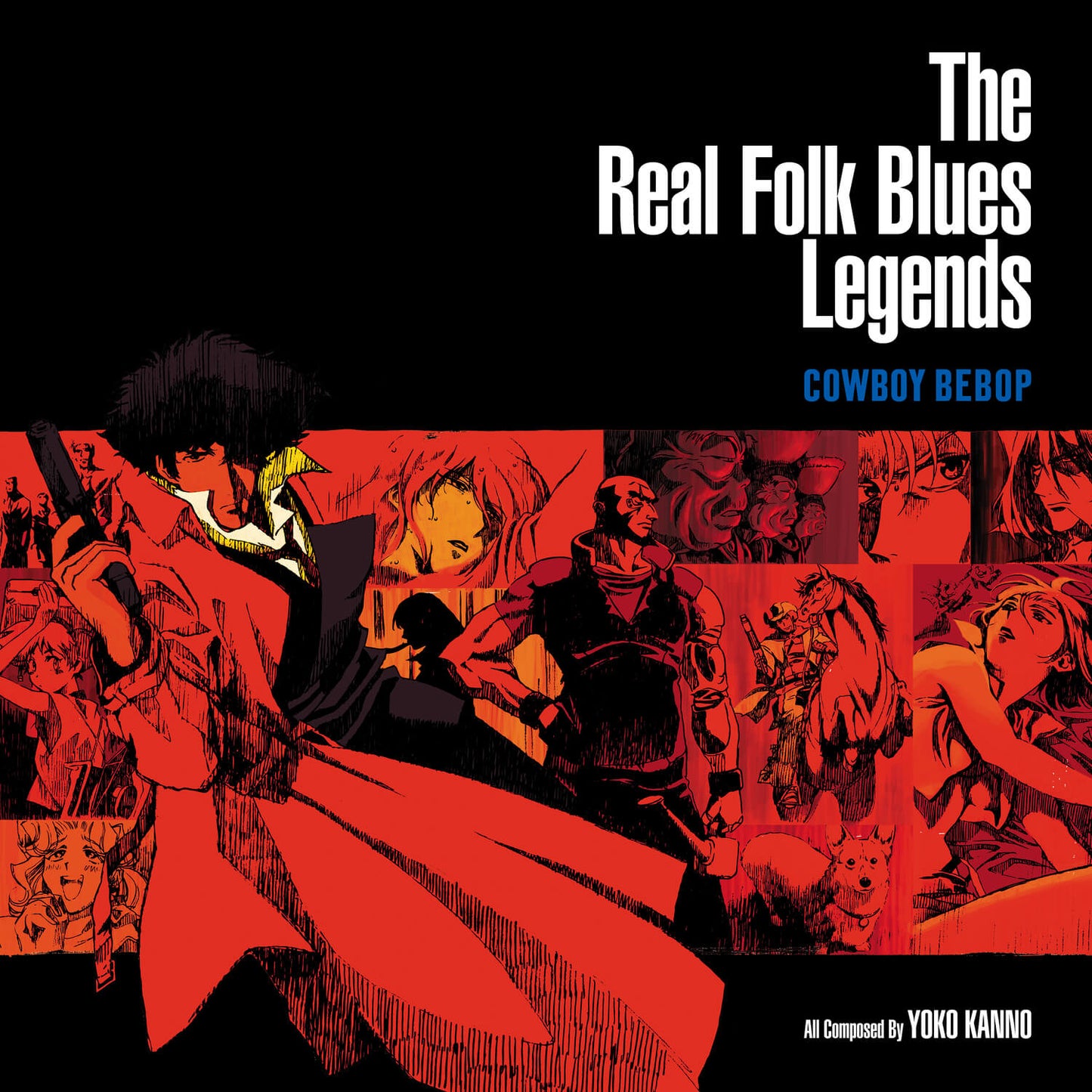 The Seatbelts & Yoko Kanno - Cowboy Bebop: The Real Folk Blues Legends (Deep Red Vinyl)