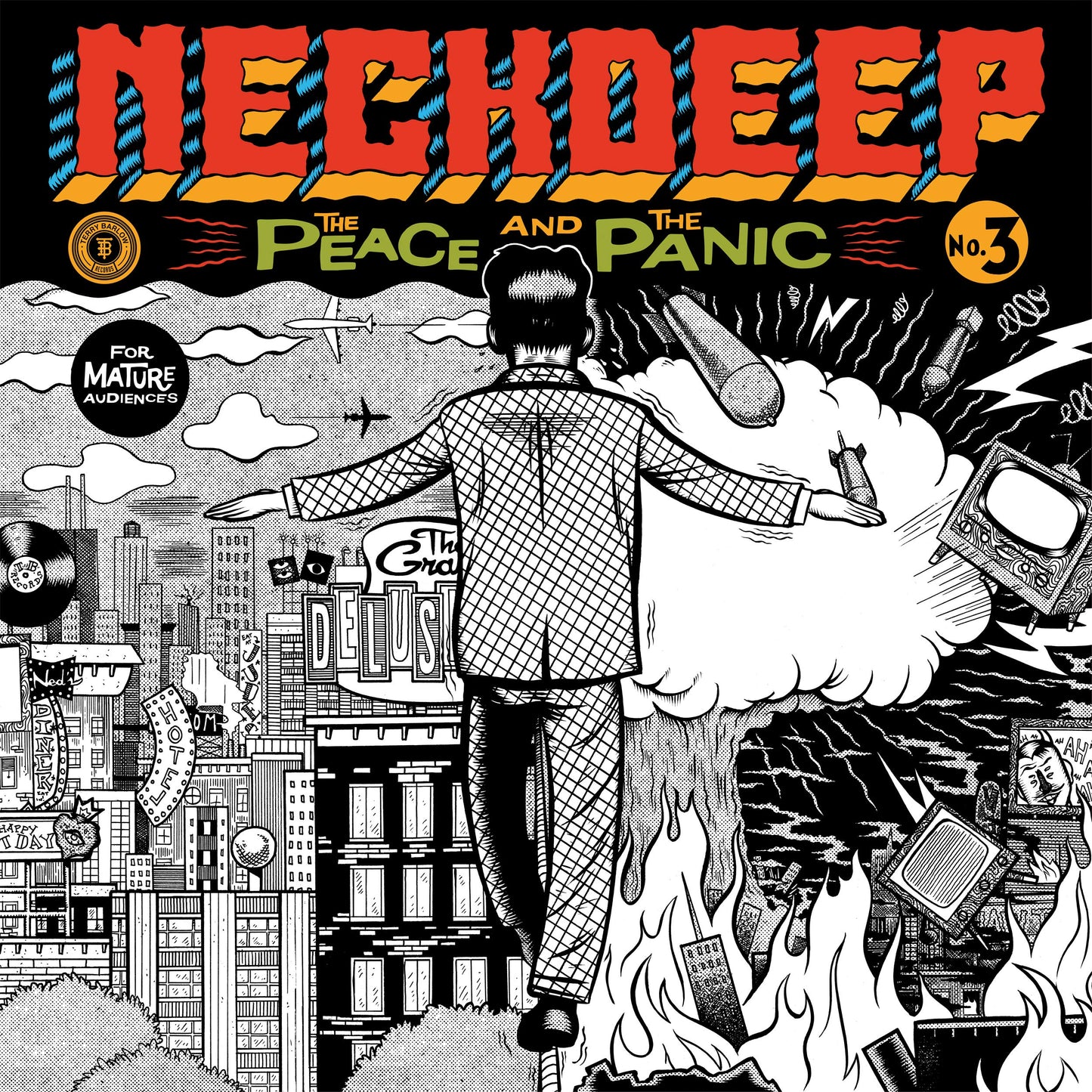 Neck Deep - The Peace And The Panic (Neon Green Vinyl)
