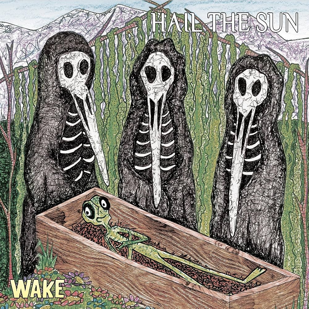 Hail The Sun - Wake (Transparent Orange With Black Marble Vinyl)
