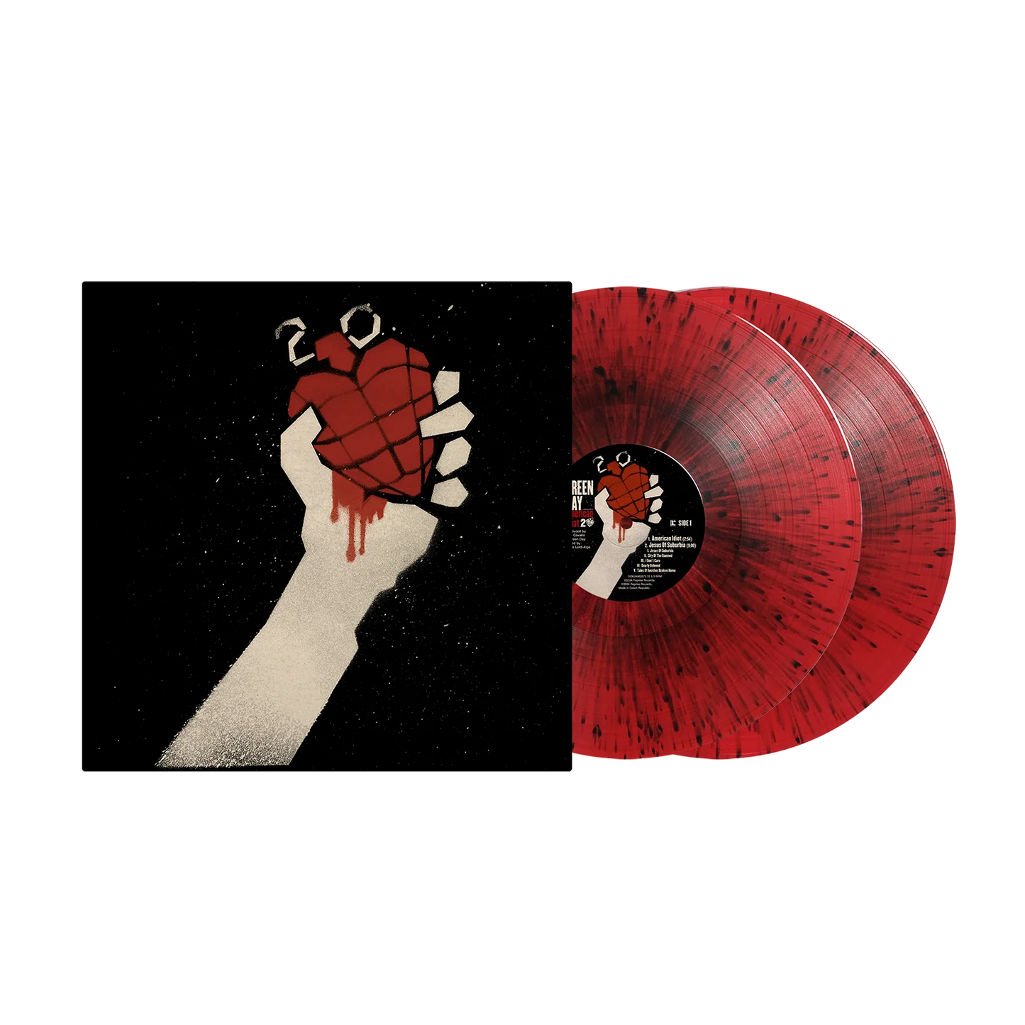 Green Day - American Idiot (20th Anniversary, Black & Red Splatter Vinyl)