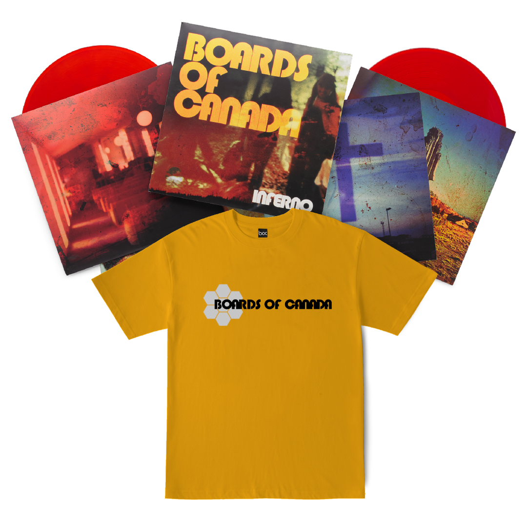 Boards Of Canada - Inferno (Deluxe Edition, Red Translucent Vinyl)