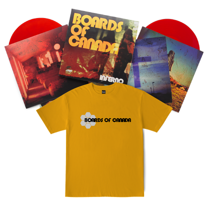 Boards Of Canada - Inferno (Deluxe Edition, Red Translucent Vinyl)