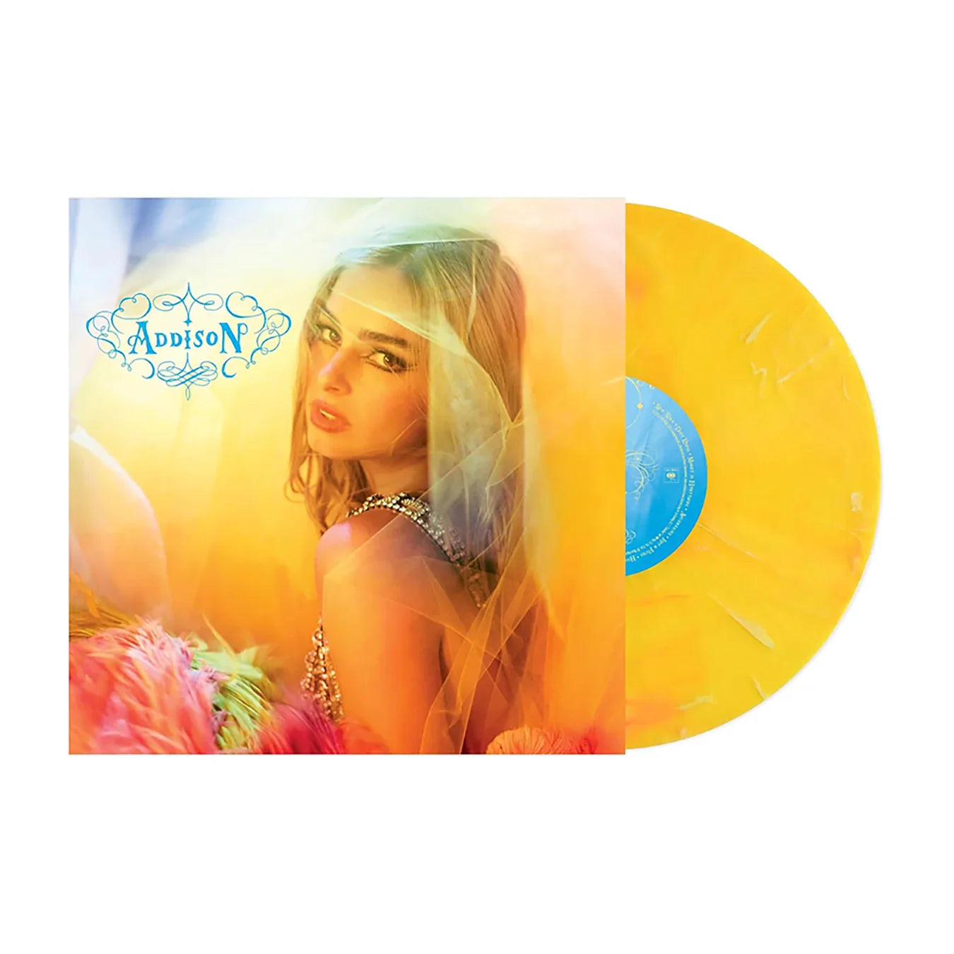 Addison Rae - Addison (Yellow Marble Vinyl)