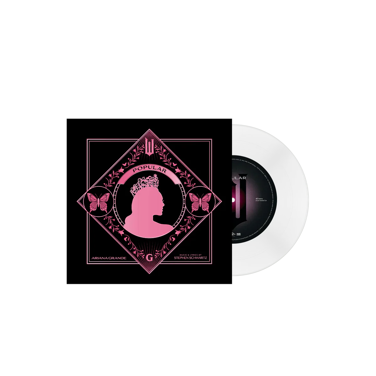 Ariana Grande - Popular & Popular Sing Along (7' Clear Vinyl)