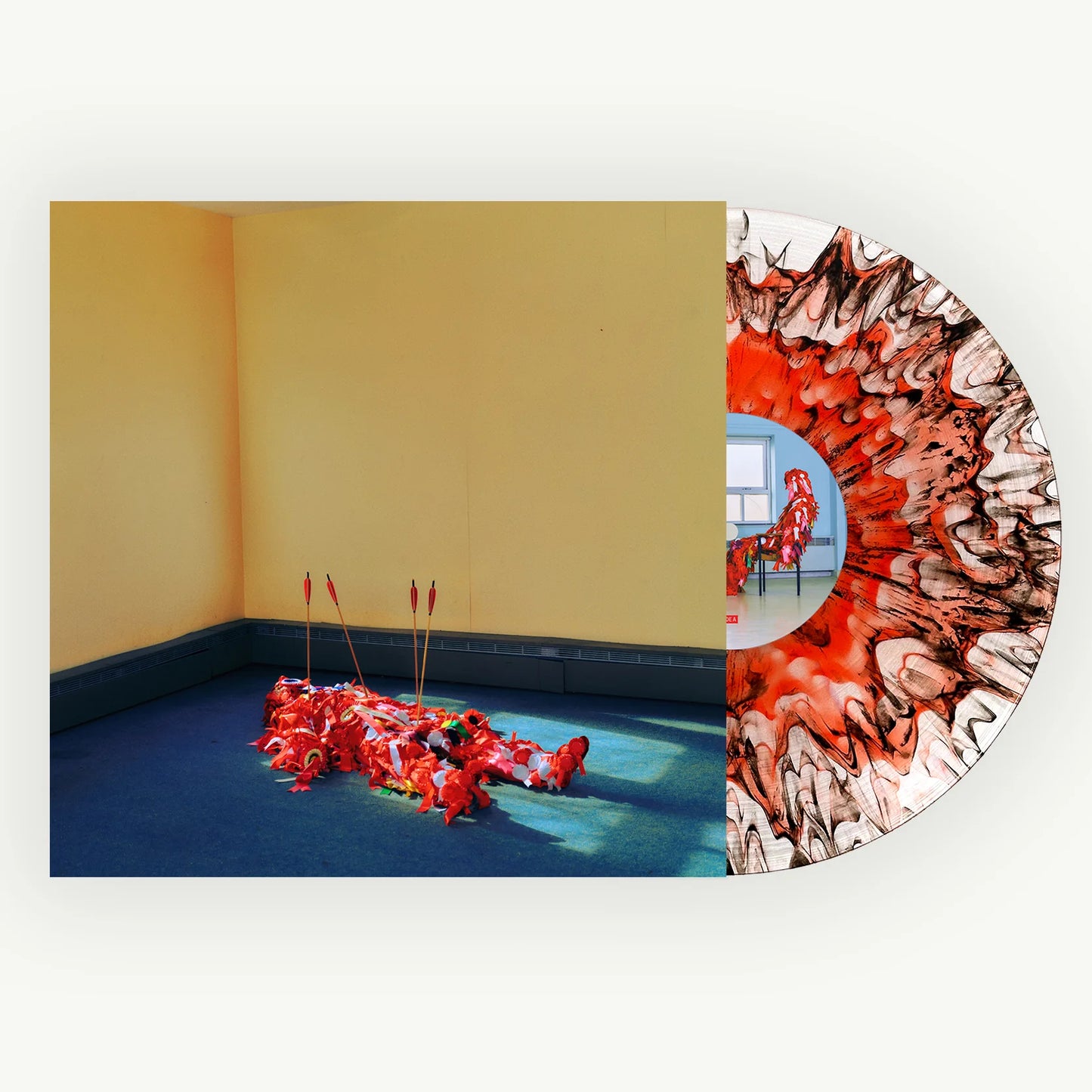 Barry Can't Swim - Loner (Ribbon Splatter in Crystal Clear, Red & Black Vinyl)