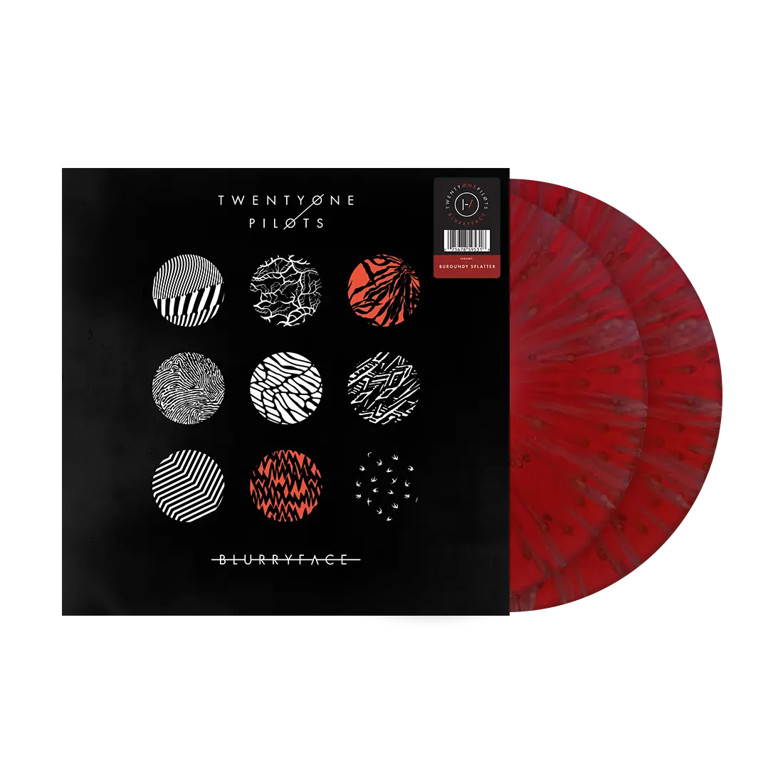 Twenty One Pilots - Blurryface (Burgundy Splatter)