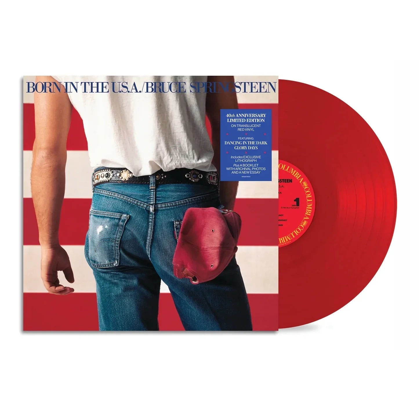 Bruce Springsteen - Born In The U.S.A (Translucent Red Vinyl)
