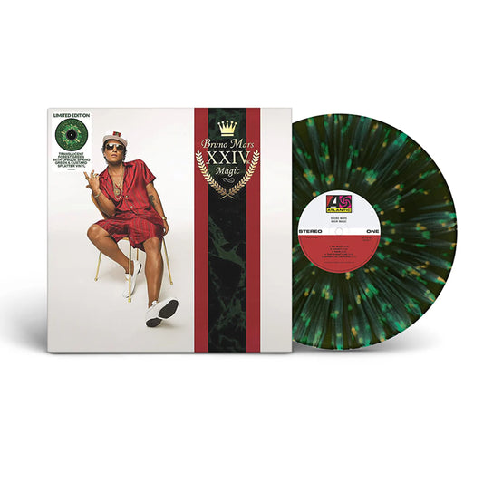 Bruno Mars - 24k Magic (Translucent Green & Custard Splatter Vinyl, limited, import)