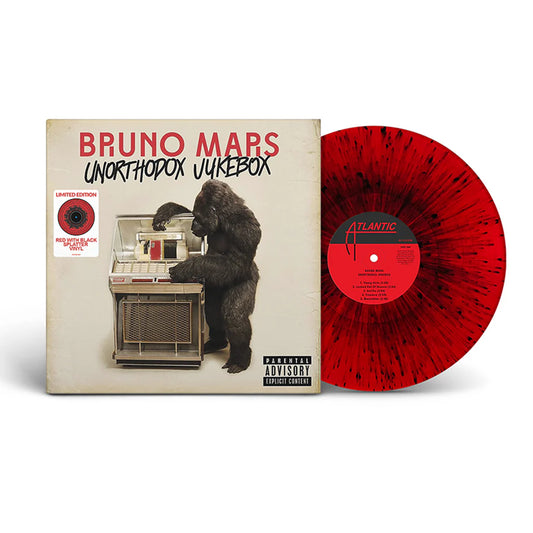 Bruno Mars - Unorthodox Jukebox (Red with Black Splatter Vinyl)