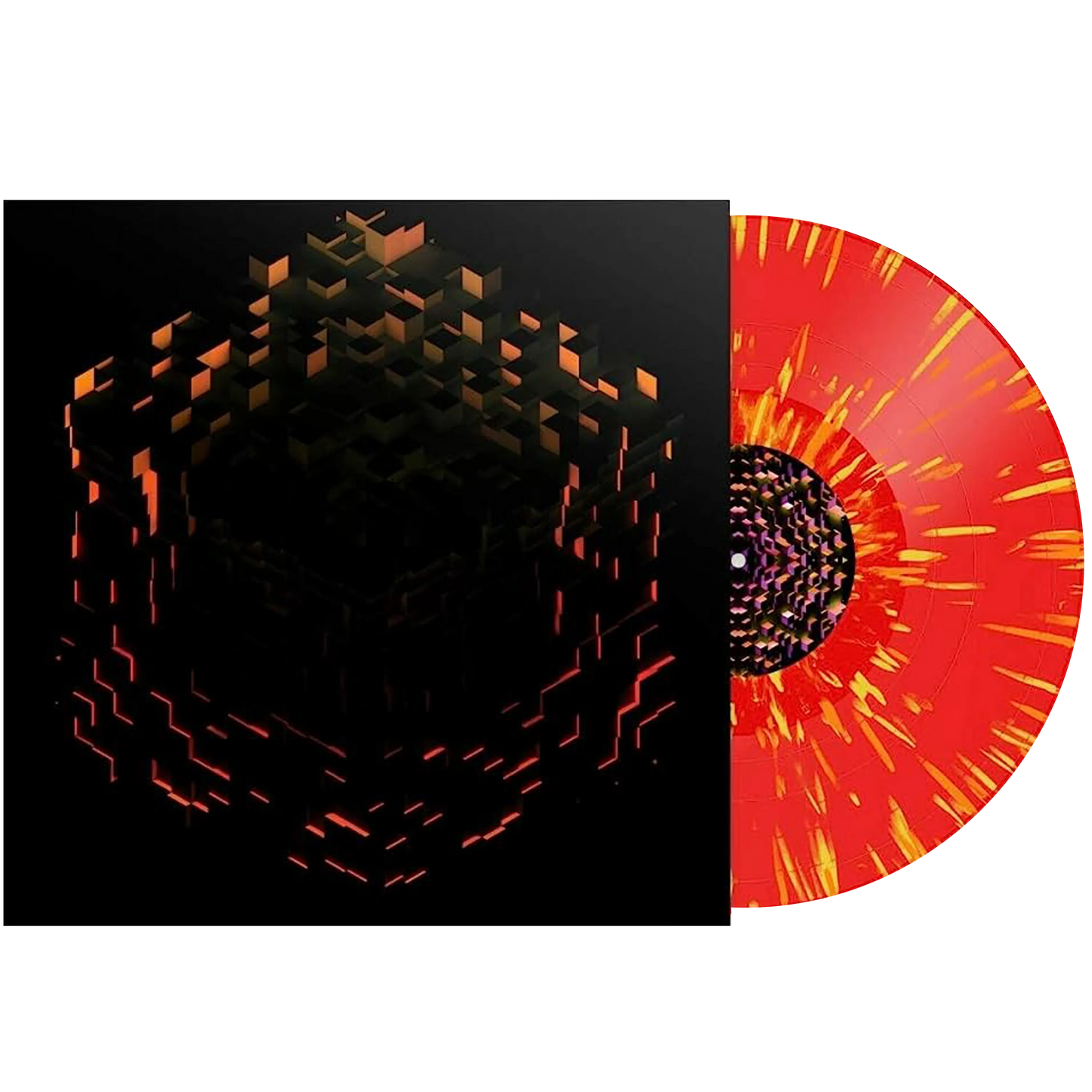 C418 - Minecraft Volume Beta (Red Orange & Yellow Splatter)
