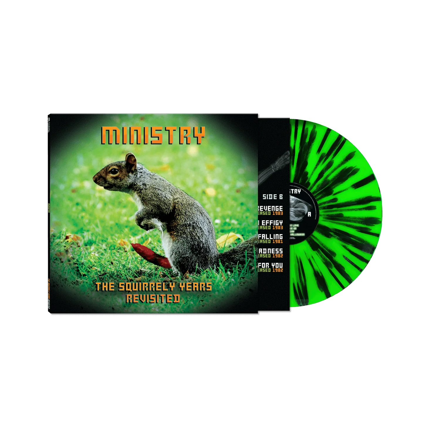 Ministry - The Squirrely Years Revisited (Green & Black Splatter Vinyl)