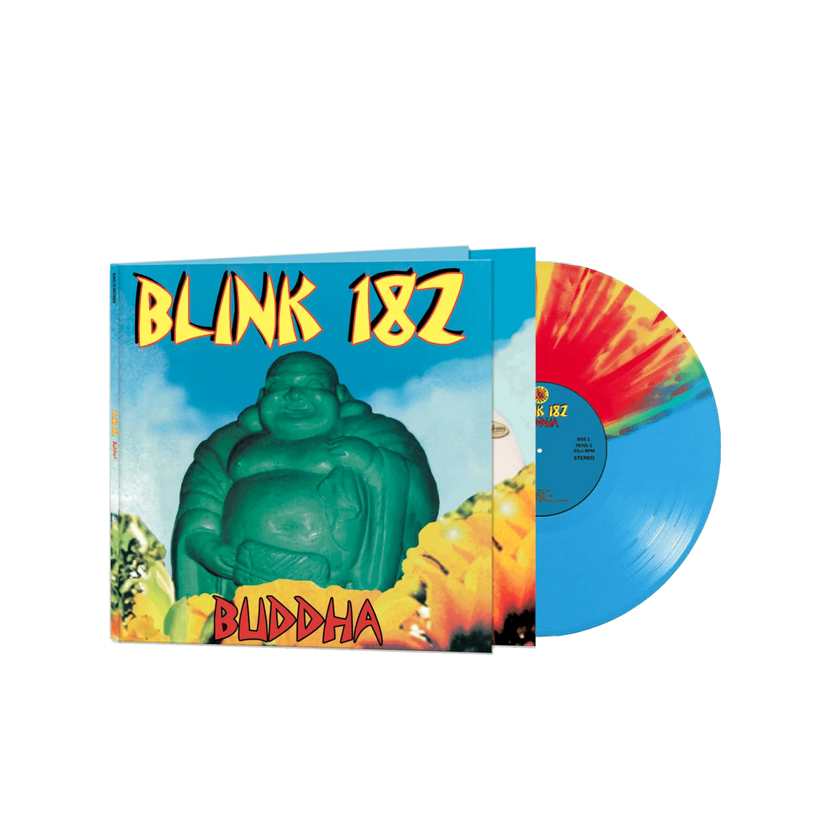 Blink-182 - Buddha (Blue, Red & Yellow Split Splatter Vinyl, Japanese import)