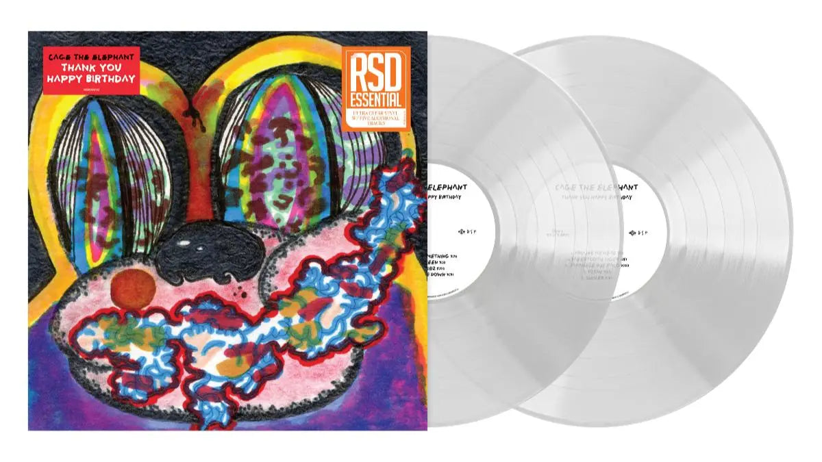 Cage The Elephant - Thank You Happy Birthday (RSD Essential Ultra Clear Vinyl)