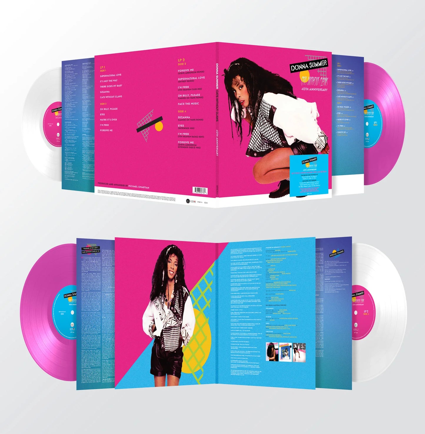 Donna Summer - Cats Without Claws (Pink White Vinyl)