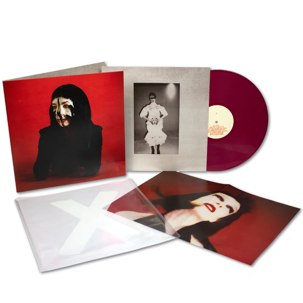 Alie X - Girl With No Face (Red Oxblood Vinyl)